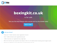 Tablet Screenshot of boxingkit.co.uk